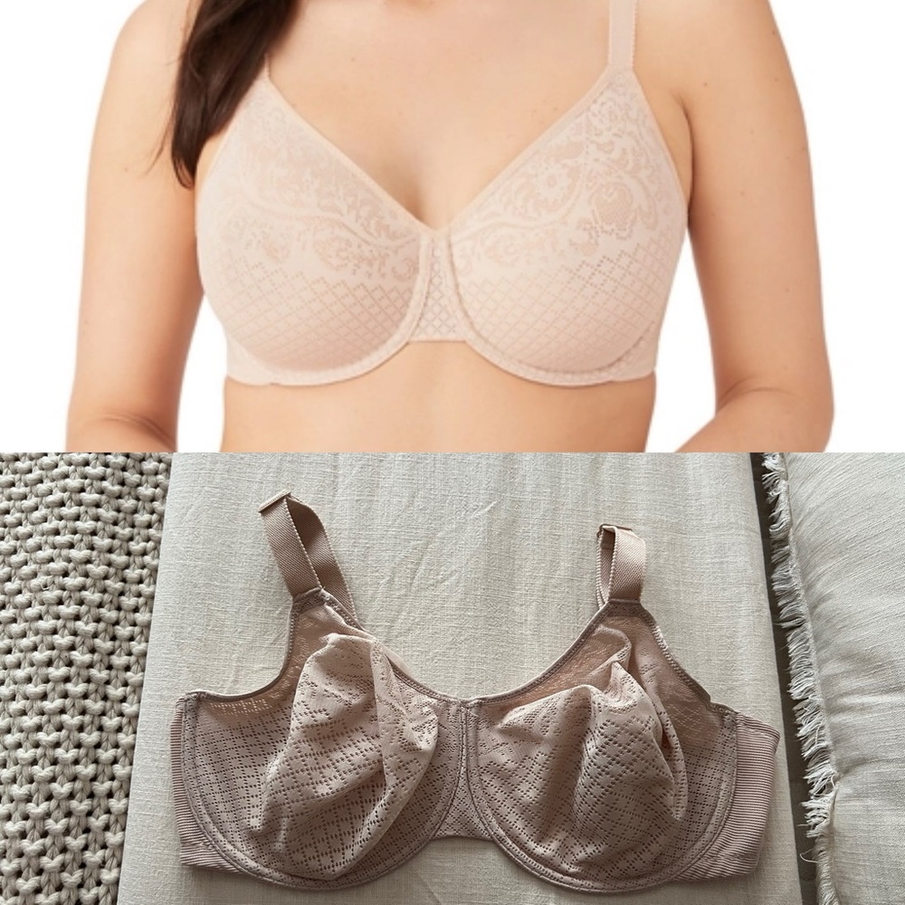 Wacoal Women's Visual Effects Minimizer Bra - 34G (DDDD), Sand